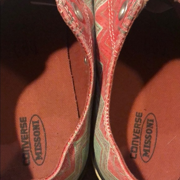 Missoni Converse “Chuck Taylor’s” Size 9 - Picture 2 of 4